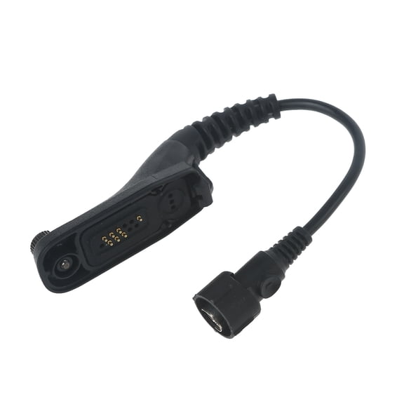 Mini Din Plug with Lockable Knob for Two Way Radios for APX4000 APX2000 APX6000 Durable