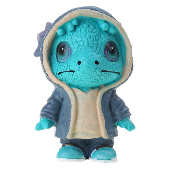 Mini Dinosaur Statue Halloween Ornaments Desktop Decoration Evil Dragon Baby