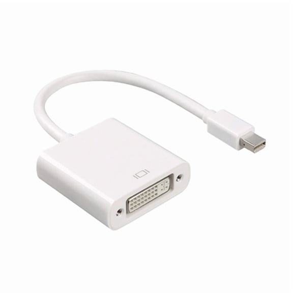 Mini DisplayPort Adapter DVI, Dual Link Active Adapter USB Power Up to 2560x1600 White