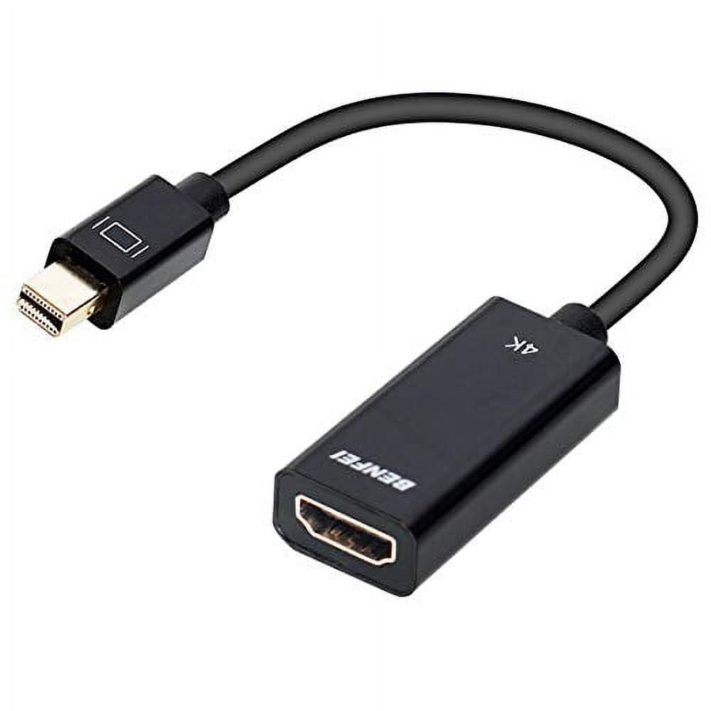 Adaptateur Mini DisplayPort vers HDMI, adaptateur Benfei Mini DP vers HDMI  compatible avec MacBook Air/Pro, Microsoft Surface 