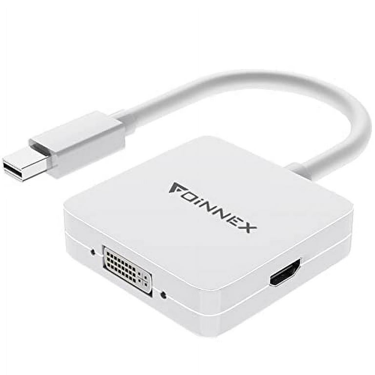 DisplayPort to HDMI, VGA, or DVI Adapter Converter