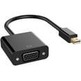 thumbnail image 1 of Mini DisplayPort (Mini DP) to VGA Adapter, Gold Plated 1080P Thunderbolt Port Compatible Converter, 1 of 6