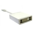 thumbnail image 1 of Mini DisplayPort to DVI Adapter Cable, Mini DisplayPort (MiniDP/mDP) Male to DVI Female, Only works from DisplayPort to DVI, 6 inch, 1 of 3