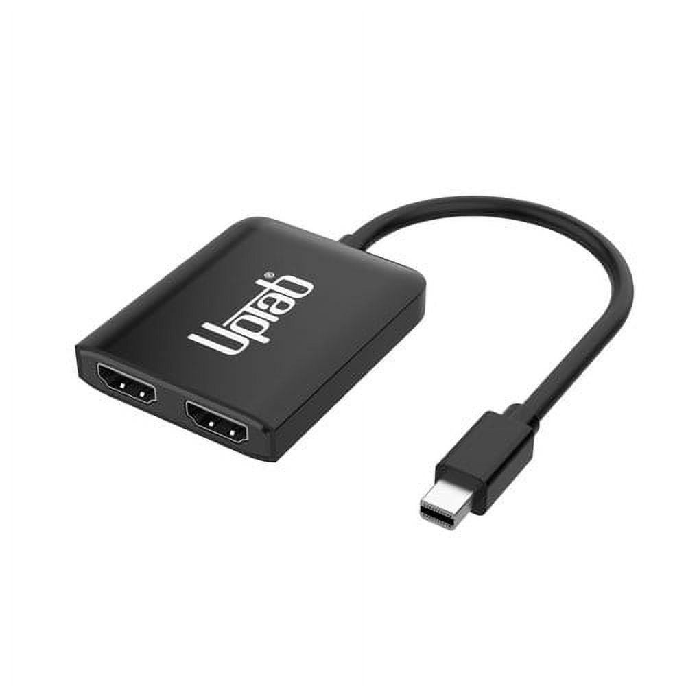 UPTab Mini DisplayPort 1.4 to Dual HDMI 4K 60Hz MST Adapter, USB ...