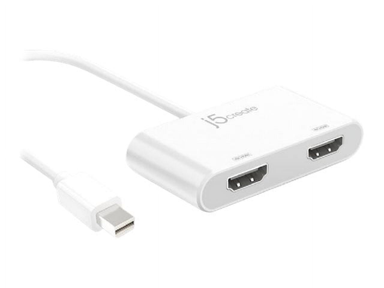 Mini DisplayPort to Dual HDMI Adapter