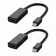 thumbnail image 1 of Mini Displayport To HDMI Female Adapter Cable For Macbook Pro,Mac Mini Devices Full 1080P Video Audio Converter, 1 of 1