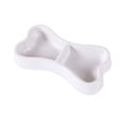 thumbnail image 1 of Mini Dog Bowls, 2 in 1 Bone Shaped Small Pet Feeder Plastic Water Food Container for Puppy Dog Cat Small Animals, 1 of 6