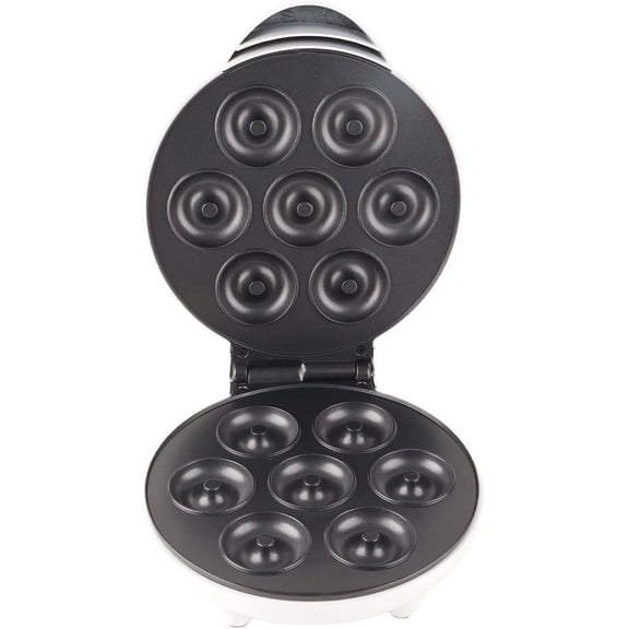 Mini Donut Maker 1200W Housewares Cake Maker with Heat Dissipation NonStick Nonslip Surface for Breakfast Snack