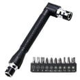 thumbnail image 1 of Mini Double Ended L Socket Wrench with 90 Double End Handle 6 35mm Wrench Driver Tool Bit Set Suitable for Various Repair Tasks, 1 of 8
