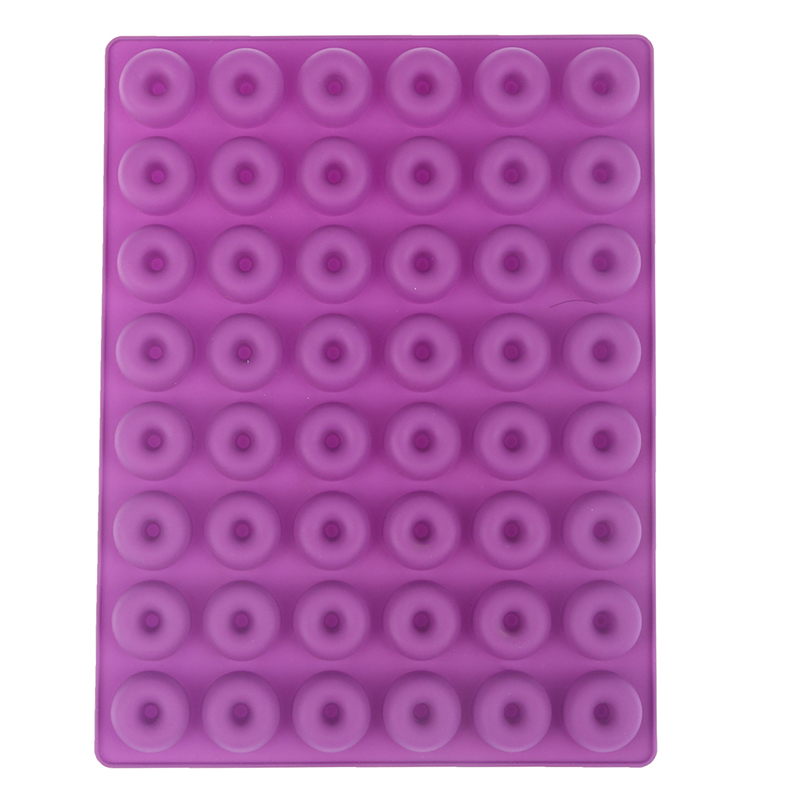 Mini Doughnut Pan Mold 48 Hole Mini Cake Silicone Donuts Molds Muffin For Baking Tray moulds Make Donut Cake Biscuit Bagels