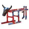 thumbnail image 1 of Nrs Mini Dragsteer Roping Dummy Black 16in x 32in, 1 of 2