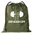 thumbnail image 1 of Mini Drawstring Gym Bags, Inspirational Gym Bags with Workout Motivation Quotes, 1 of 2