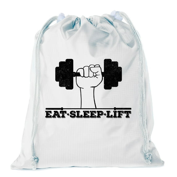 Mini Drawstring Gym Bags, Inspirational Gym Bags with Workout Motivation Quotes
