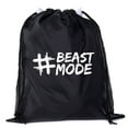 thumbnail image 1 of Mini Drawstring Gym Bags, Inspirational Gym Bags with Workout Motivation Quotes, 1 of 2