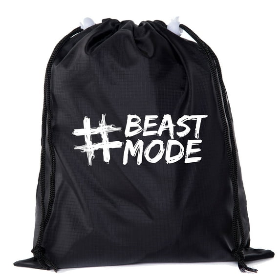 Mini Drawstring Gym Bags, Inspirational Gym Bags with Workout Motivation Quotes