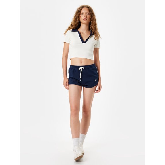 Mini Drawstring Shorts