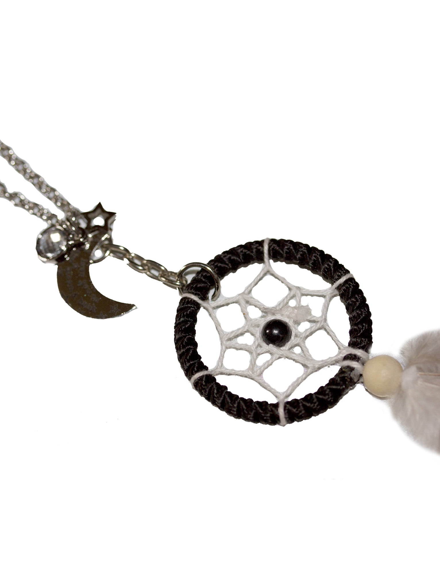 Mini Dream Catcher Car Hanging Decoration I Love You to the moon - Main Image