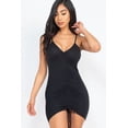 thumbnail image 1 of Mini Dress with Front Ruching, Adjustable Fit, 1 of 9