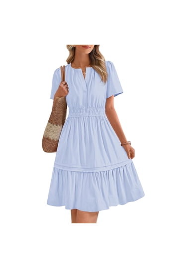 Light Blue Short Dress Light Blue Short Dress