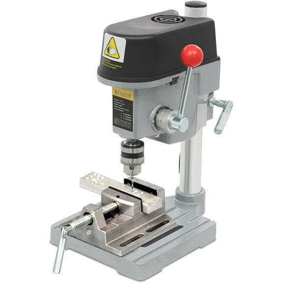 Mini Drill Press Table 3 Speed Variable 16000 rpm Bench Drill Press Stand Portable Electric Benchtop Drilling Machine for Wood Metal Jewelry DIY Craft