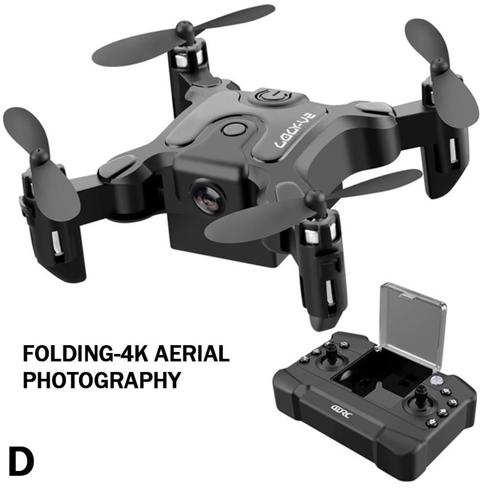 Mini Drone 4DRC V2 Selfie WIFI FPV With HD Camera Foldable Quadcopter Arm X8B1 Walmart