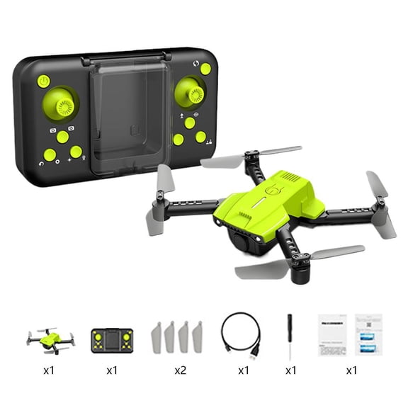 Mini Drone with 4K Camera, Altitude Hold Foldable RC Quadcopter, Pocket-Size LED Drone with 360° Flip, One-Key Return, Easy-Fly Beginner Remote Control Aircraft Toy for Adults & Beginners