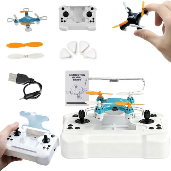 Mini Drone Beginner-Friendly Stunt Flyer, 360° Tricks & 3D Rotation Special Effects, Ultra-Compact and Portable