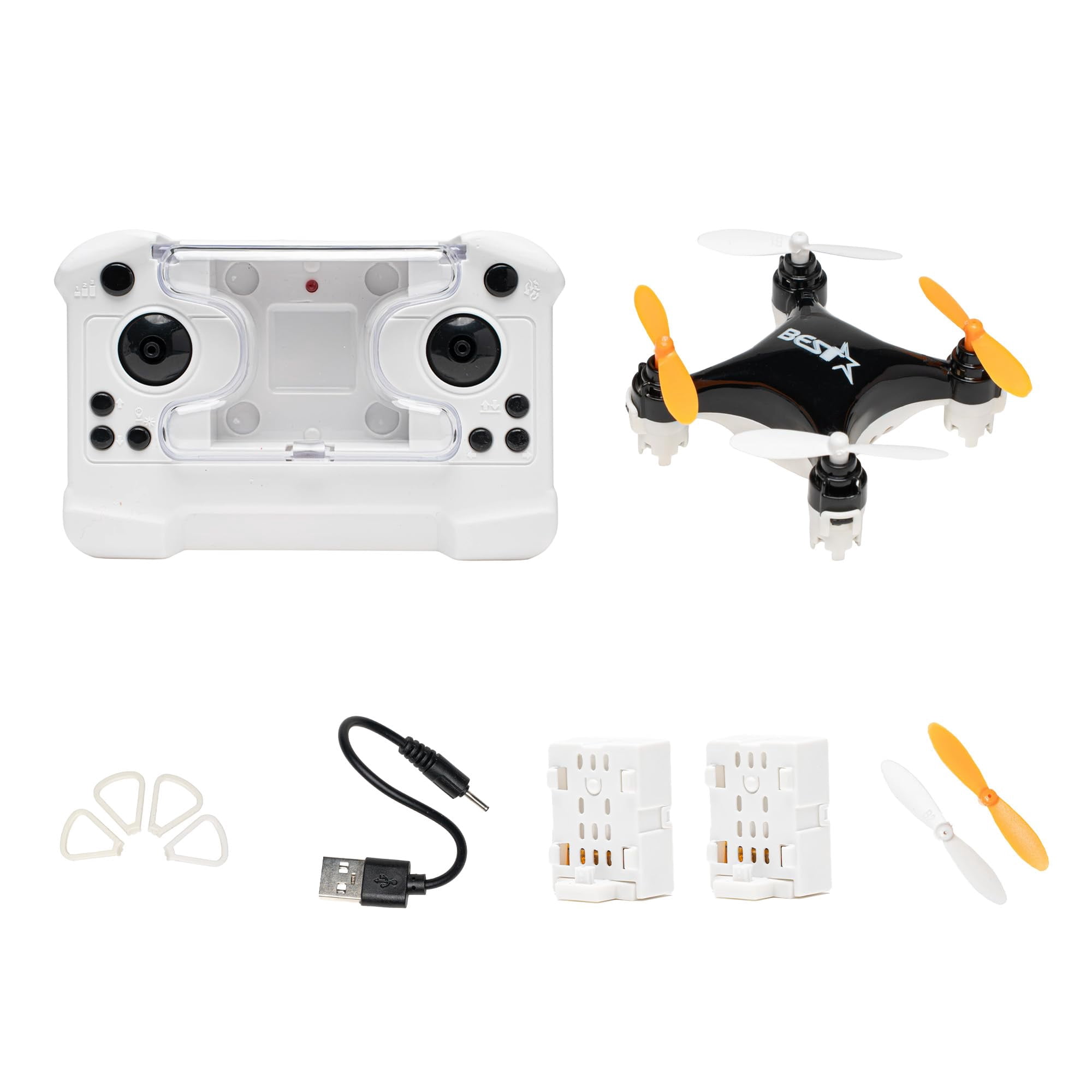 Fun Propeller Mini Drone Beginner Friendly Stunt Flyer.Easy One-Button Takeoff ...