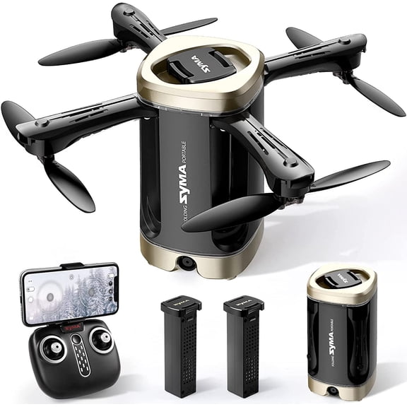 Mini Drone with Camera for Adult Small RC Drone 1080P FPV Camera Foldable Quadcopter Toy Gift for Boy Girl with Handheld Take-off Altitude Hold Headless Mode One Key Start 24 min