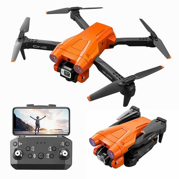 Mini Drone with Camera - Drones for Kids Adults, 1080P HD Foldable Drone with Stable Hover, Auto-Follow, Trajectory Flight, Gravity Control, 90° Adjustable Lens, One Key Take Off/Land, 3D Flip