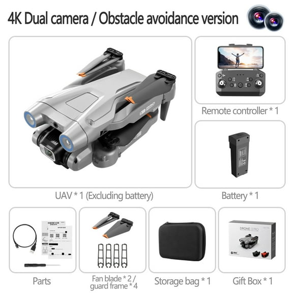 Mini Drone with Camera, Drones for Kids Adults, Boys Gifts, 1080P HD Foldable Drone with Gravity Control, Gestures Selfie, Altitude Hold, One Key Start, 3D Flips, 2 Batteries, Toy for Boys Girls