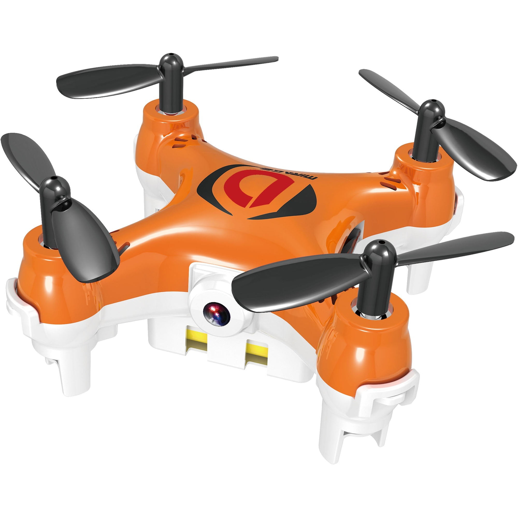 2 Batterie Mini Drone Photographie aérienne Sans appareil de positionnement  de la caméra pour évasement d'obstacle Airfromate Control Aircone-Orange