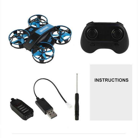 Mini Drone Remote Control Toys, Pocket Size RC Quadcopter with Altitude Hold, Headless Mode, 360° Flip and 3 Speed Settings, Indoor and Outdoor Flying Drone for Childs Beginners Gifts