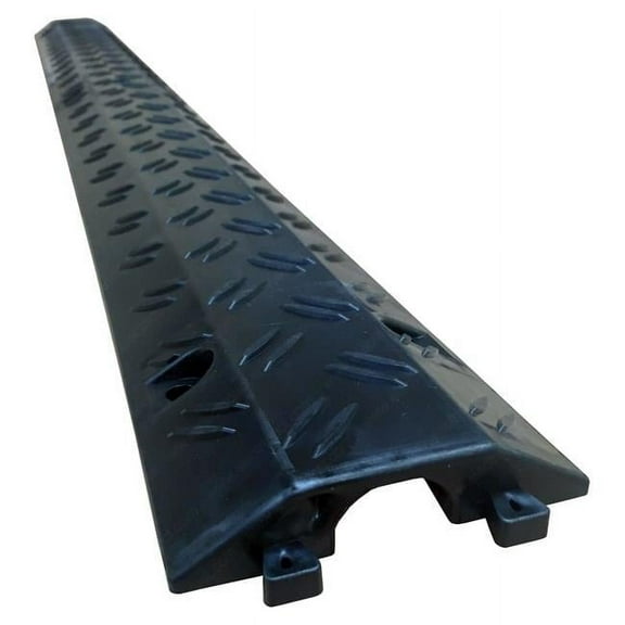 Mini Drop Trak Polyurethane Cable & Hose Protector - Black