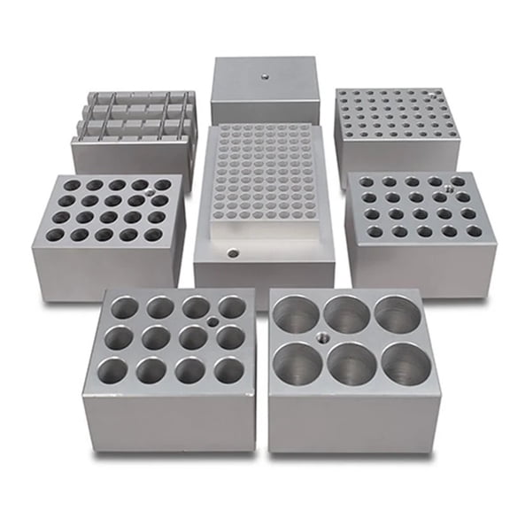 Mini Dry Bath Block Heating Block For Mini Dry Bath Accessories Capacity 0.2ml/0.5ml/1.5ml/2ml/15ml/50ml ,High Lab Quality Material