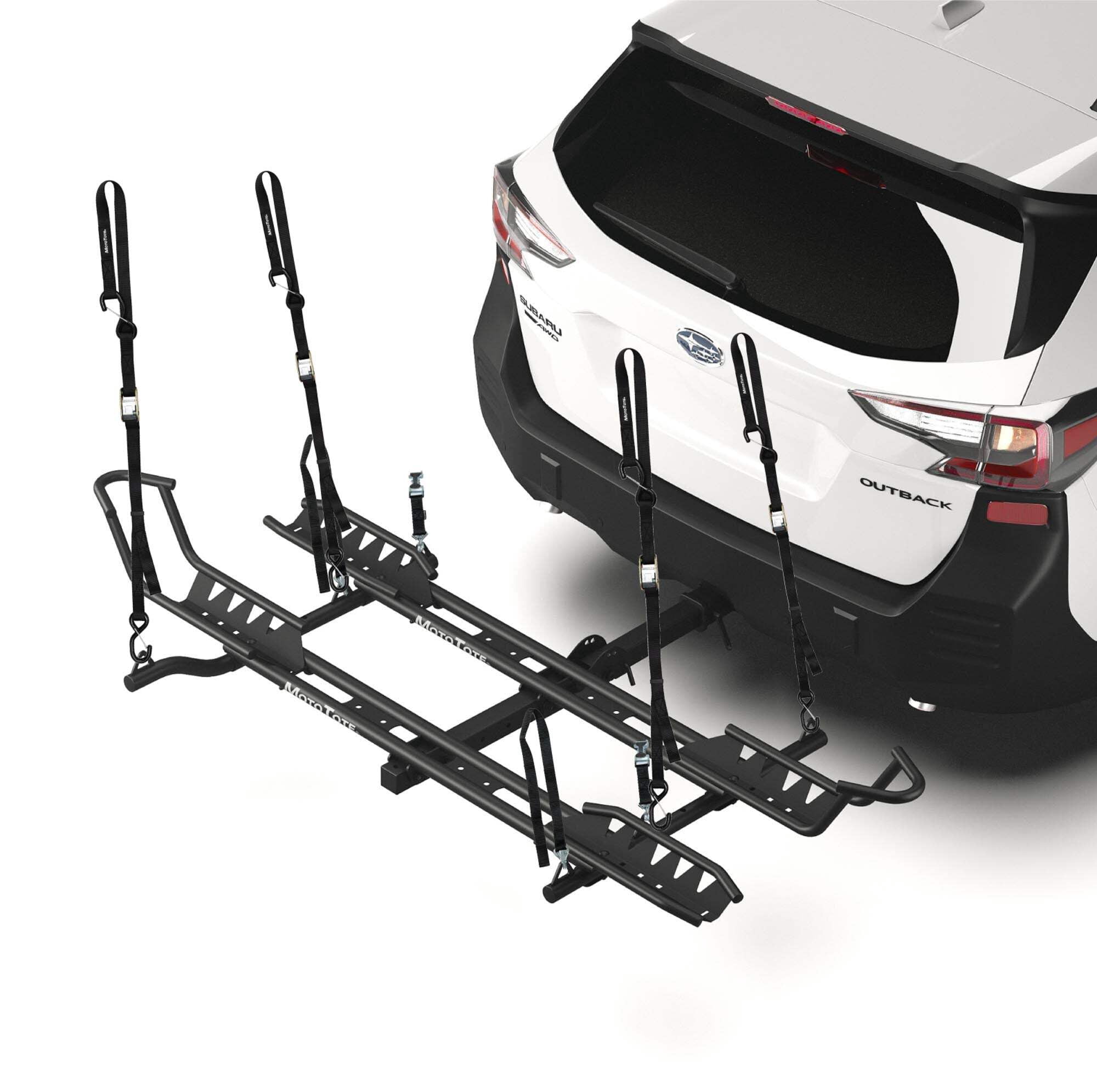 Simplifill Dual Rack Mini Dual Bike Rack Tie Down Bundle - Walmart.com