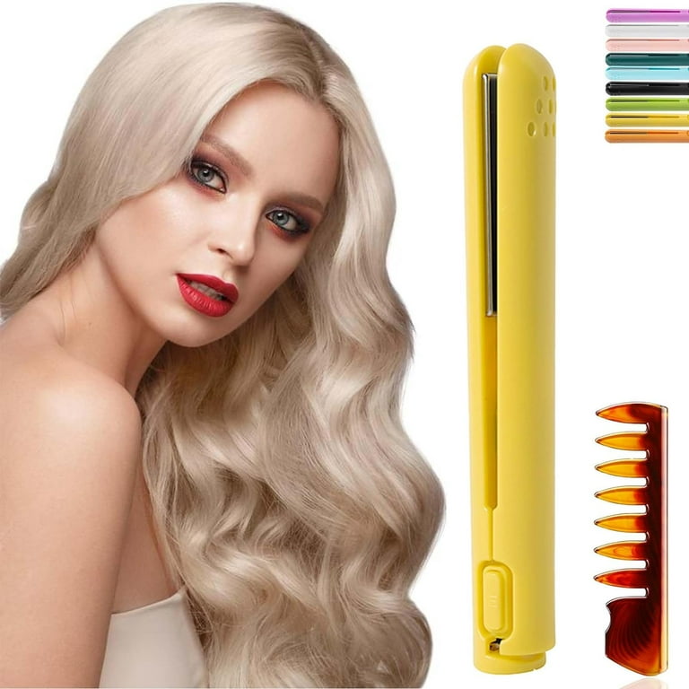 Yellow curling wand online