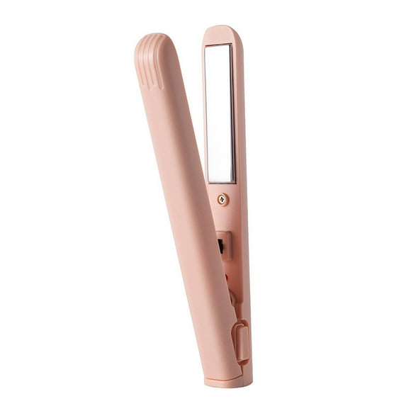 Mini Dual Purpose Curling Iron, 2025 Upgrade Mini Curling Iron with Dual Use, Hair Straightener and Curls 2 in 1, Portable Travel Curling Iron for All Hair Types