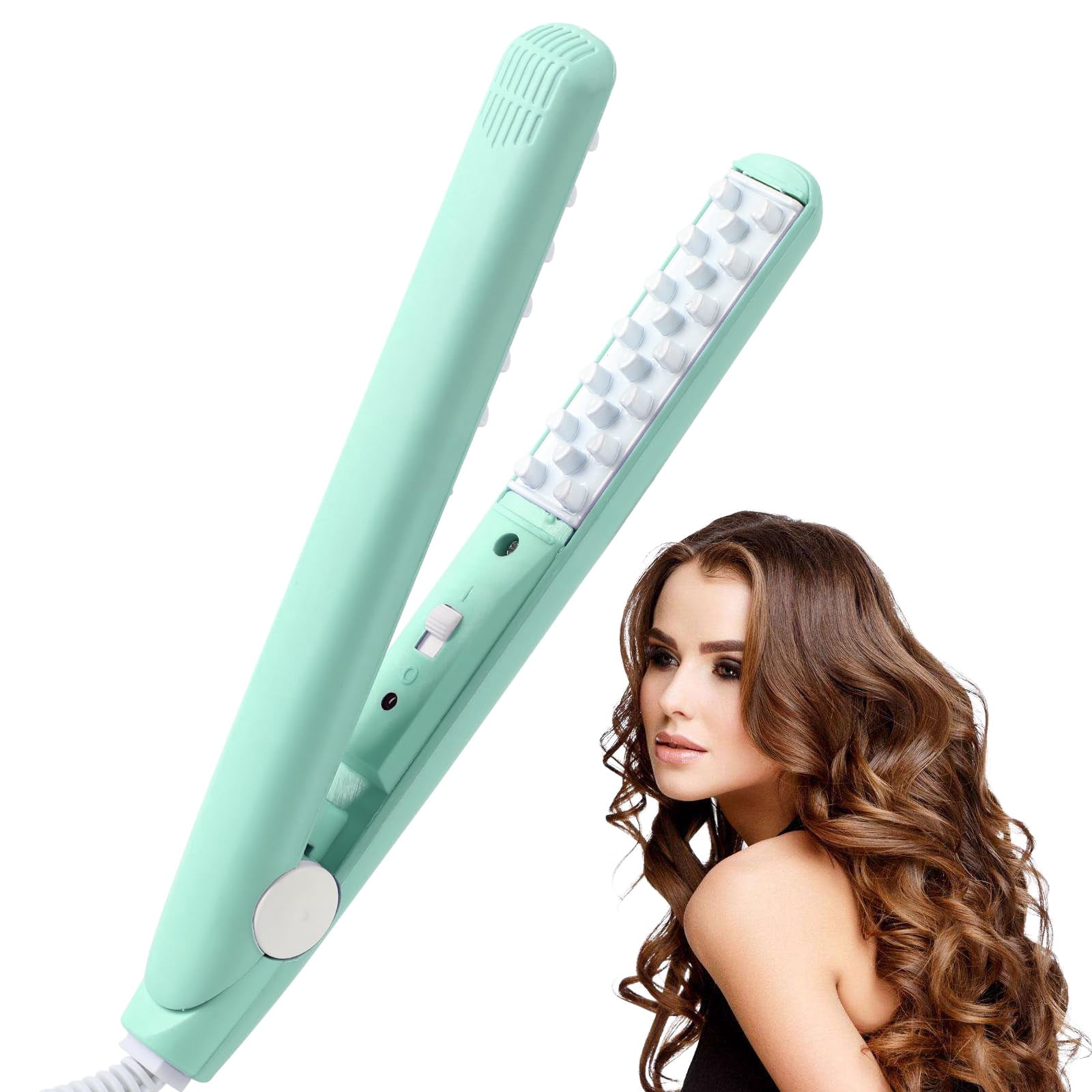 Mini Dual Purpose Curling Iron, Portable Mini Wave Hair Curling Iron ...