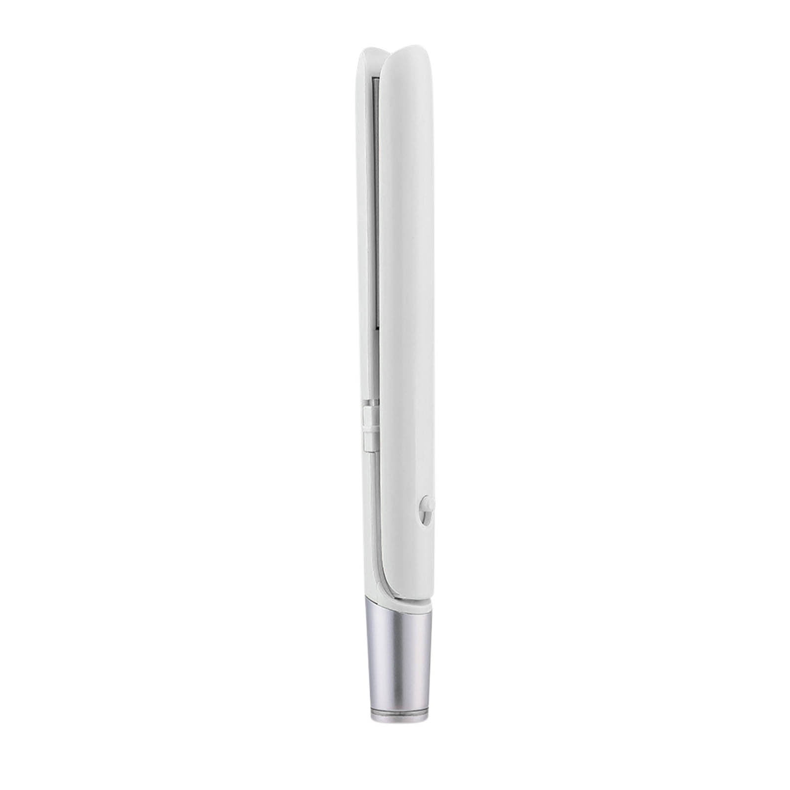 Mini Dual Purpose Curling Iron, Portable USB Rechargeable Travel