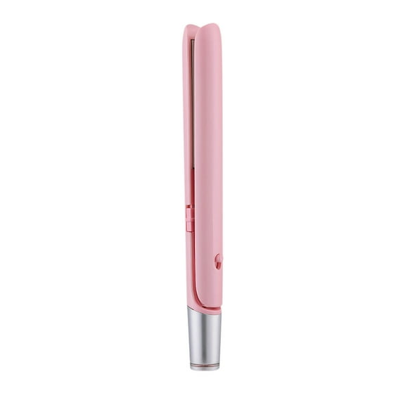 Mini Dual Purpose Curling Iron, Portable USB Rechargeable Travel Curling Iron, 2-in-1 Mini Curler, Ceramic Mini Curling Iron, Mini Curling Iron