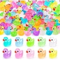 thumbnail image 1 of Mini Ducks 100Pcs Luminous Mini Resin Ducks Glow in The Dark, Tiny Animals Bulk to Hide, Miniature Ducks Figures for Garden Aquarium DIY Crafts Party Favors Hide & Seek Toys, 1 of 7