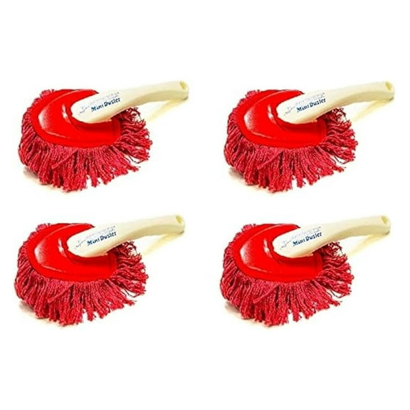 Mini Duster - California Duster for Blinds, Shutters & Appliances - Wax Treated Cotton Dusting Cloth - Safe, Non-Toxic Home & Auto Cleaning - Reusable, Long-Lasting