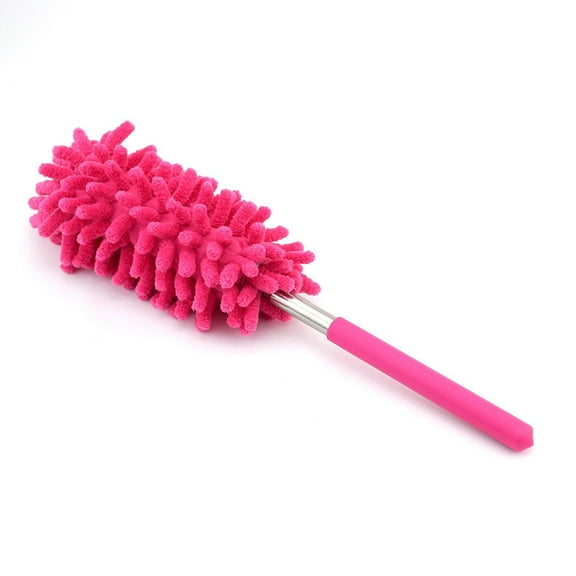 Mini Duster for Cleaning, 360° Bendable Hand Dusters with Extension Pole, Washable Small Duster for Car Interior, Office, Furniture