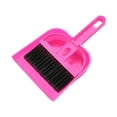 thumbnail image 1 of Mini Dustpan and Broom Set Portable Plastic Brush Set (Pink) Used for Desk, Home, Kitchen,Cage Cleaning of Any Small Animals, Guinea Pigs, Rabbits, Hamsters, 1 of 5