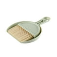 thumbnail image 1 of Mini Dustpan and Brush Set Small Broom and Dustpan Set Compact Handheld Cleaning Tool with Soft High Density Bristles and Hanging Hole for Office Kitchen Desktop or Pet Area Cleaning(Green,8x6.3"), 1 of 6