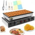 Mini Dutch Pancake Baker,1500W Electric Bubble Skewer Waffle Ball