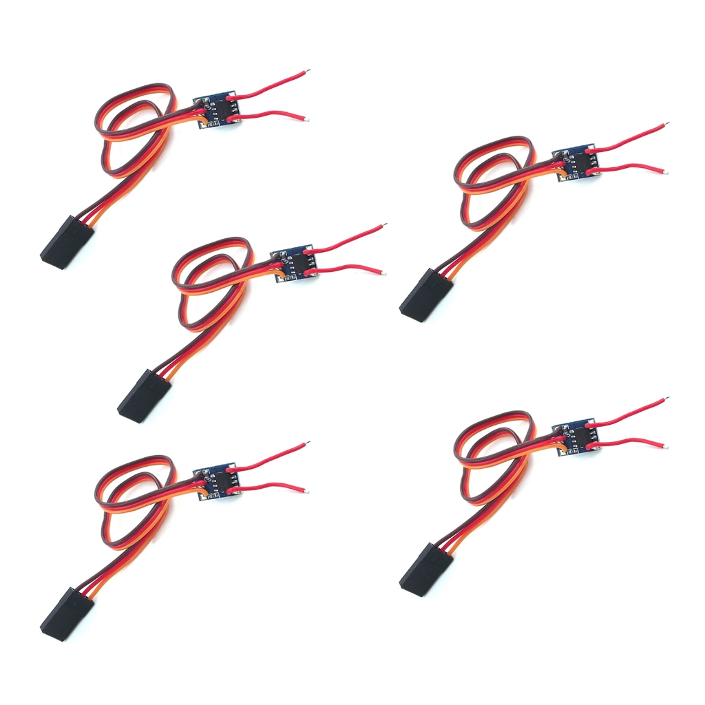 Mini Modification Kit Mini ESC Brushed Electronic Speed Controller Upgraded Modification Kits ...