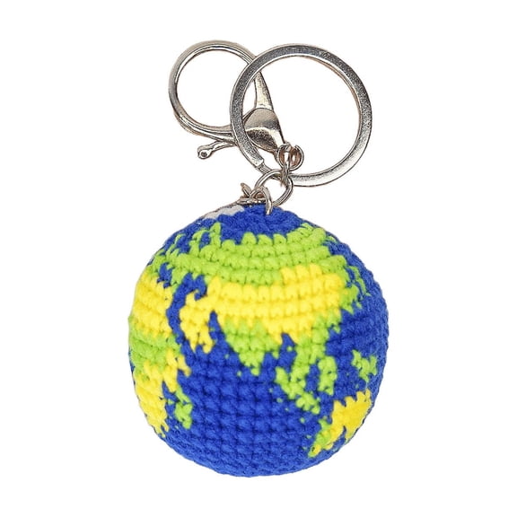 Mini Earth Backpack Charm Ornament, Planet Shaped Hanging Pendant, Lightweight Home Decor Figurine For Bag Accessory Living Room Table Small Display