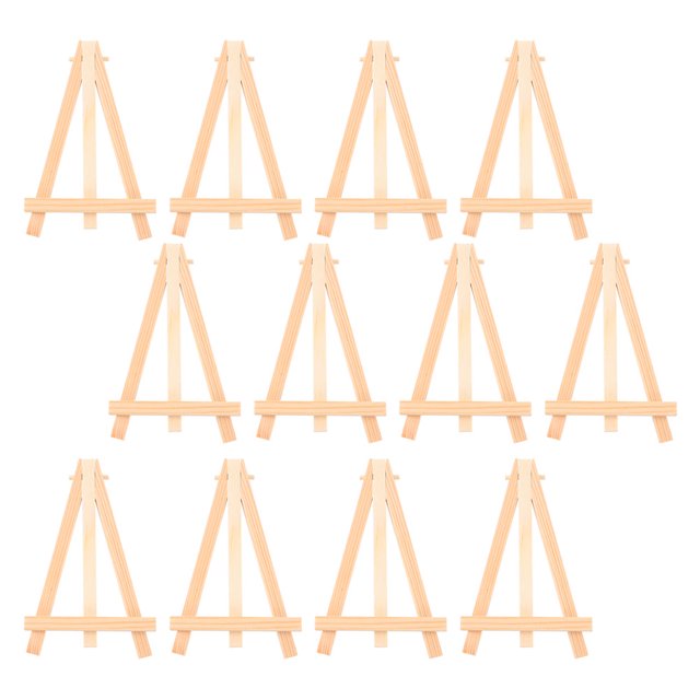 Mini Easel Wood Display Stands Painting Works Racks Easels Craft Child